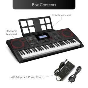 Casio CTX 8000IN Arranger Keyboard with 12V adapter with